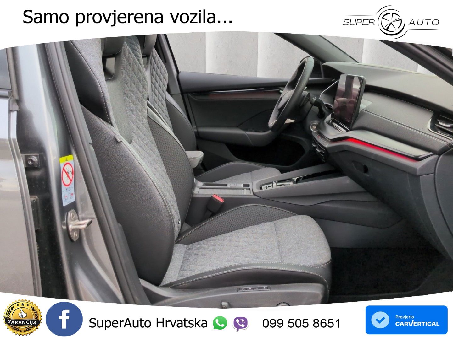 Škoda Octavia Combi 1.5 TSI (150 KS) DSG SportLine MATRIX+GR SJED+KAM