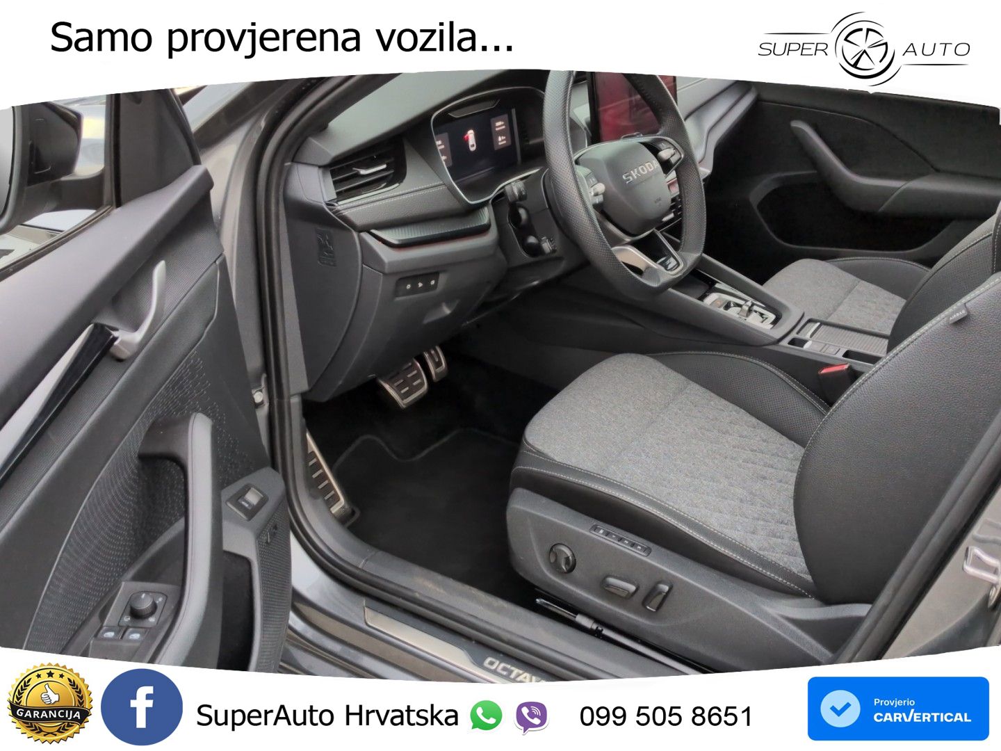 Škoda Octavia Combi 1.5 TSI (150 KS) DSG SportLine MATRIX+GR SJED+KAM