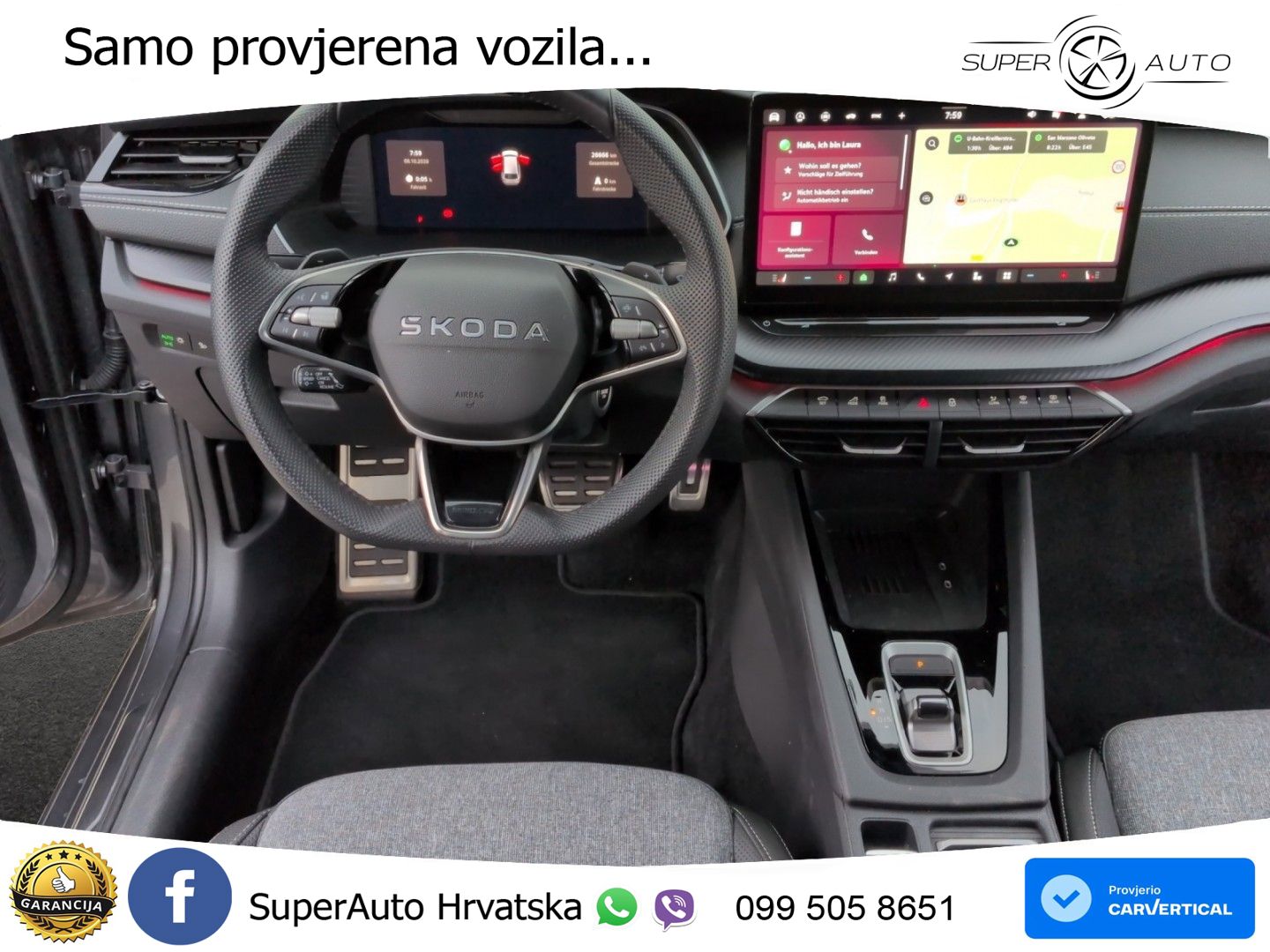 Škoda Octavia Combi 1.5 TSI (150 KS) DSG SportLine MATRIX+GR SJED+KAM