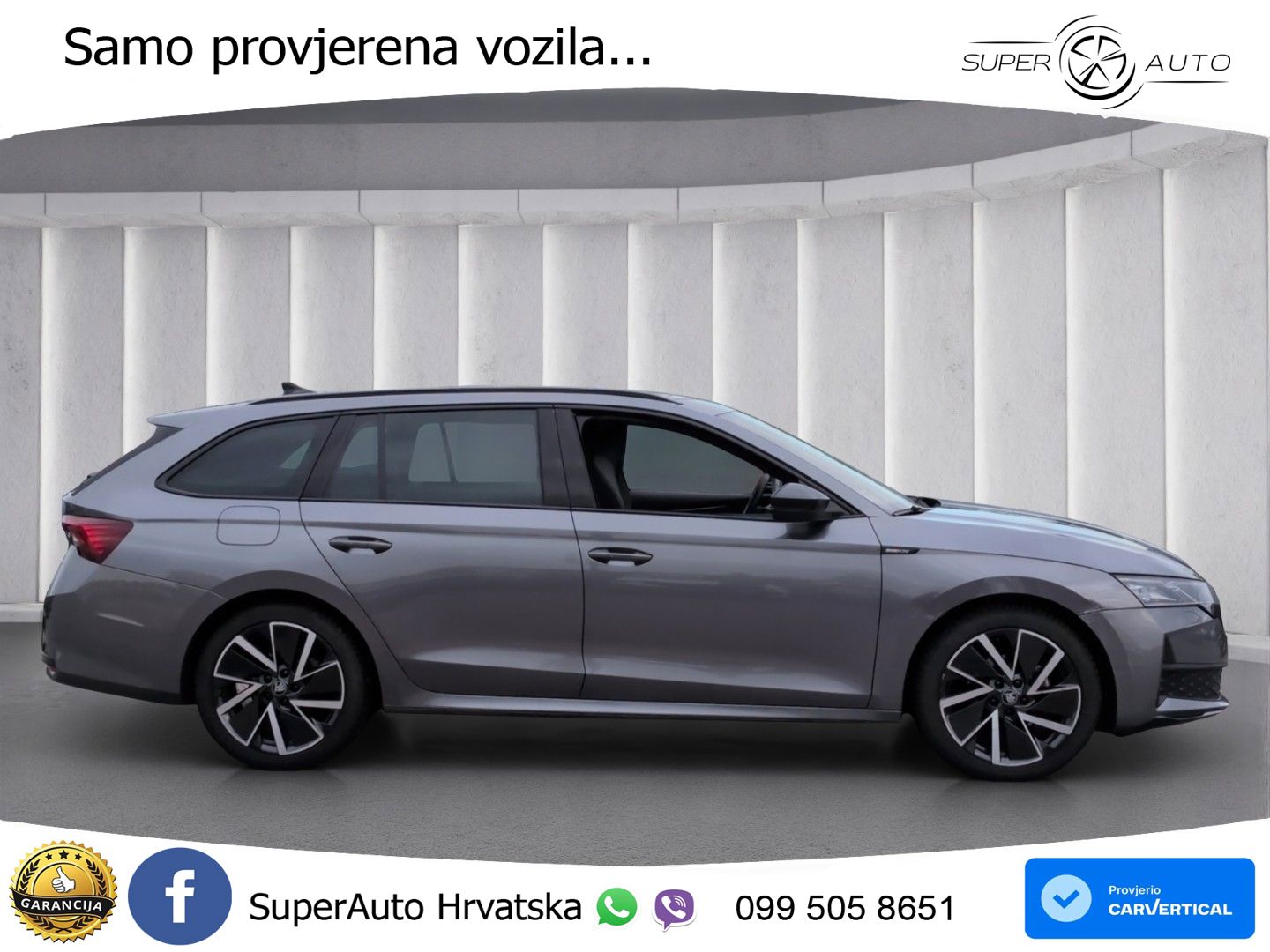 Škoda Octavia Combi 1.5 TSI (150 KS) DSG SportLine MATRIX+GR SJED+KAM