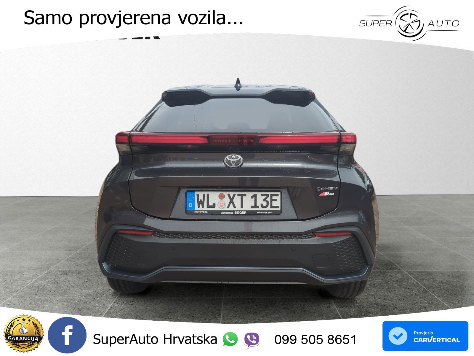 Toyota C-HR 2.0 (223 KS) PHEV e-CVT Teamplayer LED+GR SJED+ACC