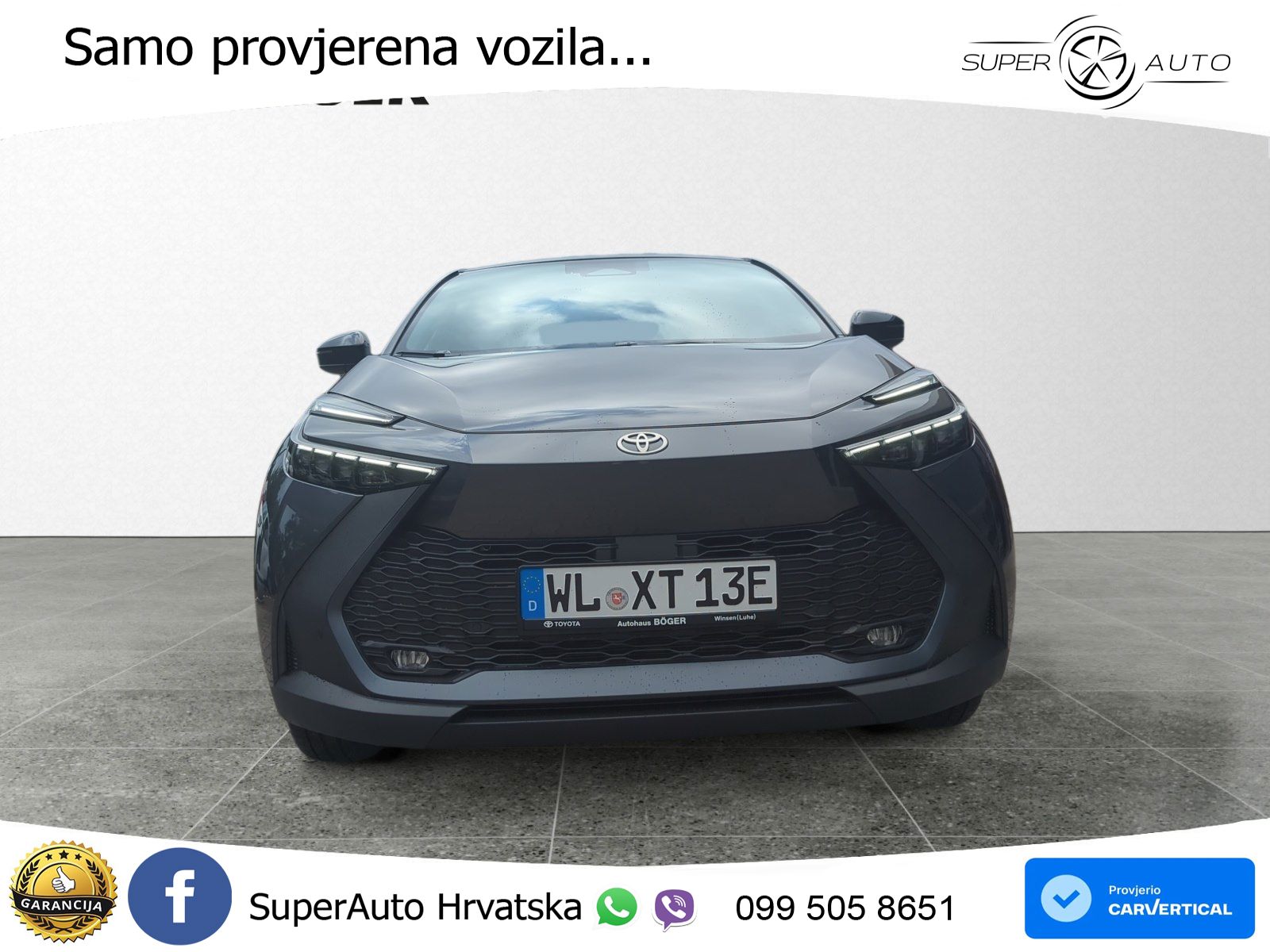 Toyota C-HR 2.0 (223 KS) PHEV e-CVT Teamplayer LED+GR SJED+ACC