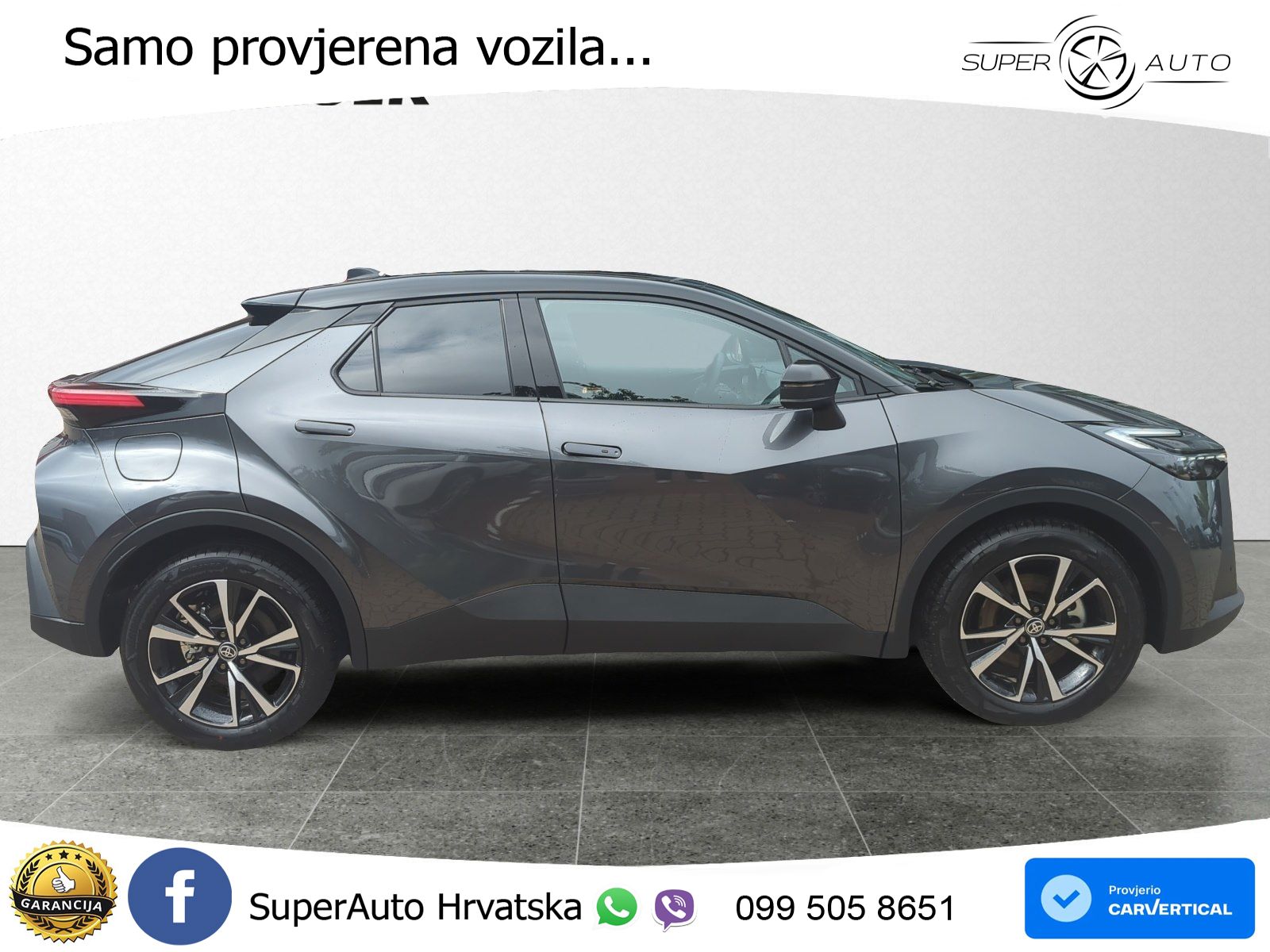 Toyota C-HR 2.0 (223 KS) PHEV e-CVT Teamplayer LED+GR SJED+ACC