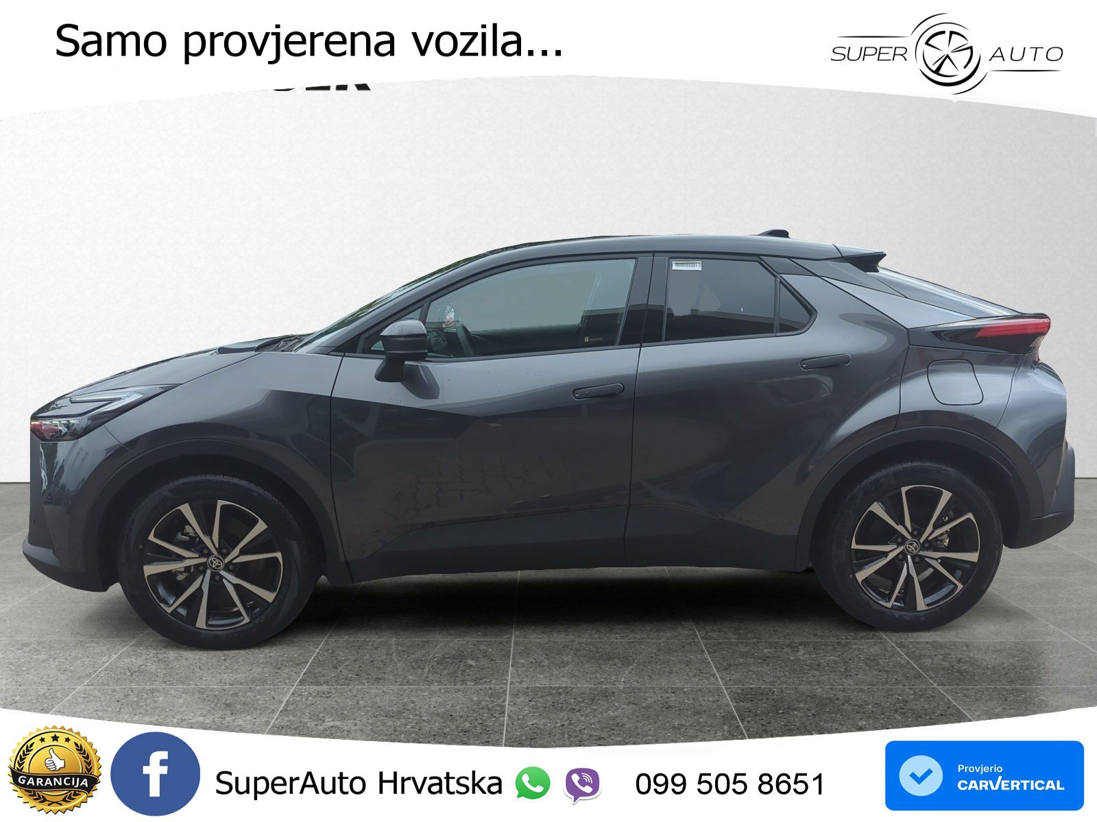 Toyota C-HR 2.0 (223 KS) PHEV e-CVT Teamplayer LED+GR SJED+ACC