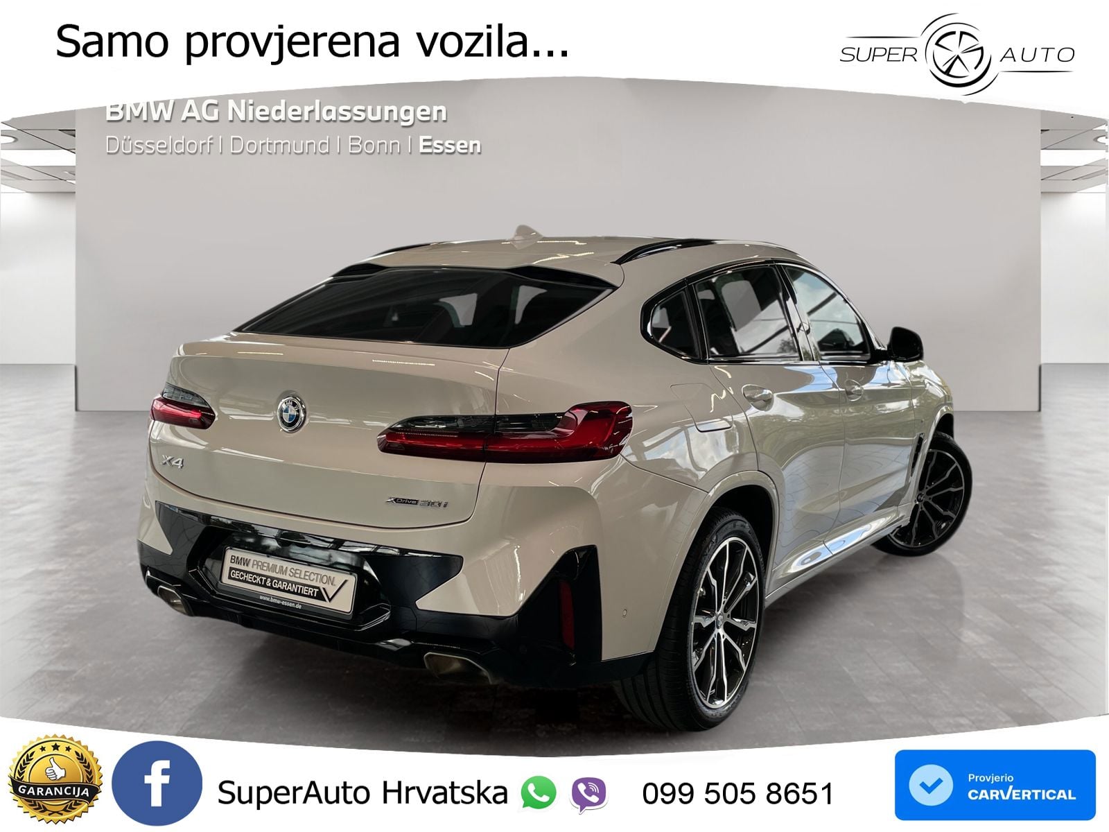 BMW X4 30i (245 KS) xDrive Steptronic M Sport LED+GR SJED+ACC