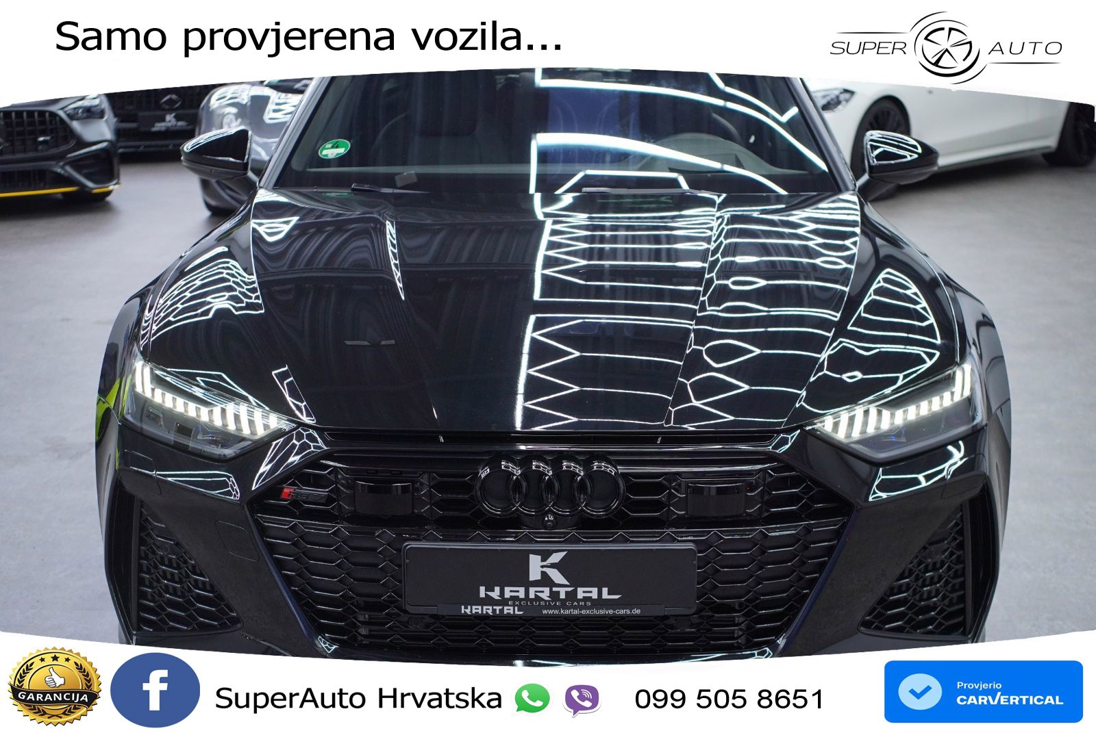 Audi RS7 4.0 TFSI V8 (600 KS) quattro tiptronic LED+GR SJED+ACC
