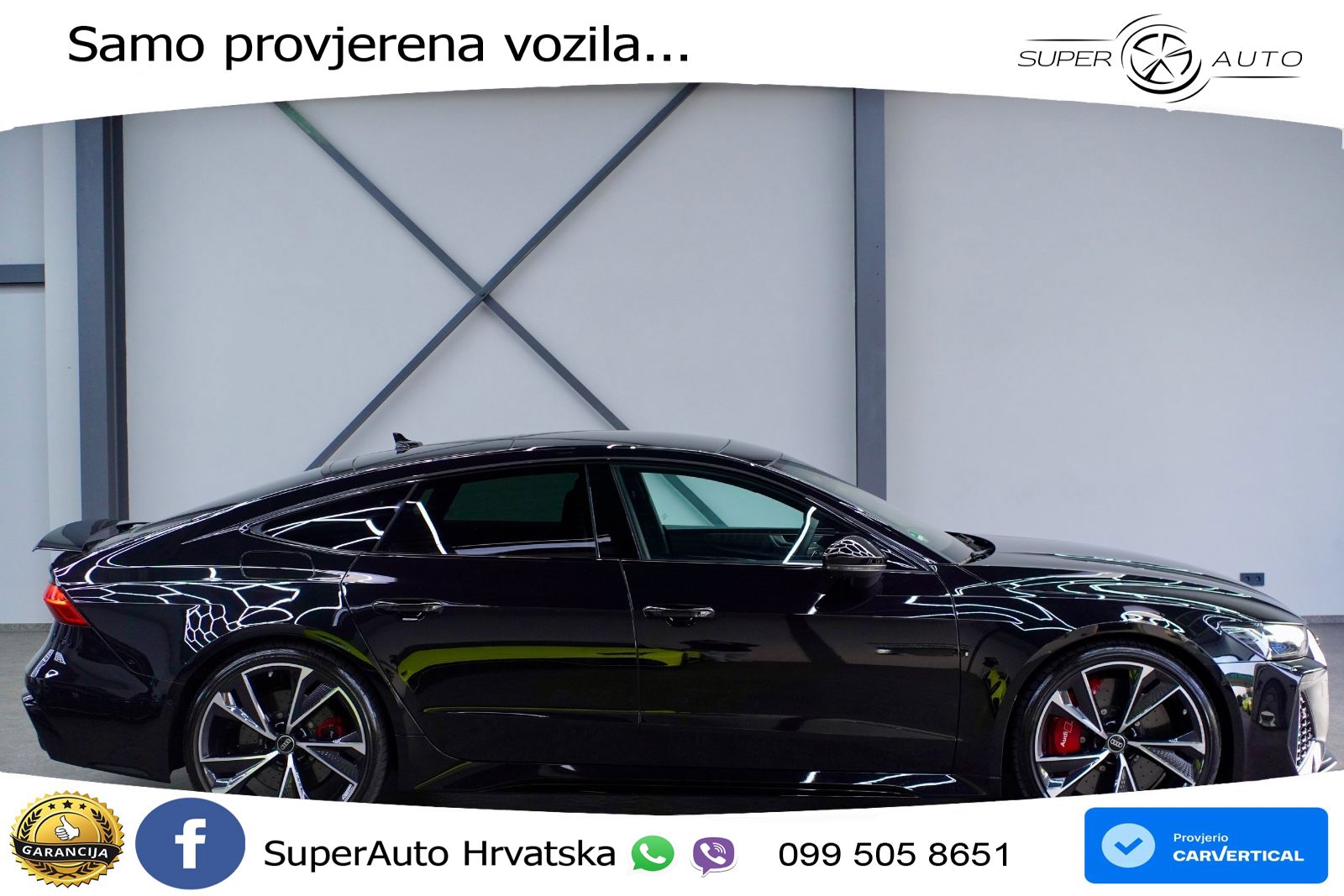 Audi RS7 4.0 TFSI V8 (600 KS) quattro tiptronic LED+GR SJED+ACC