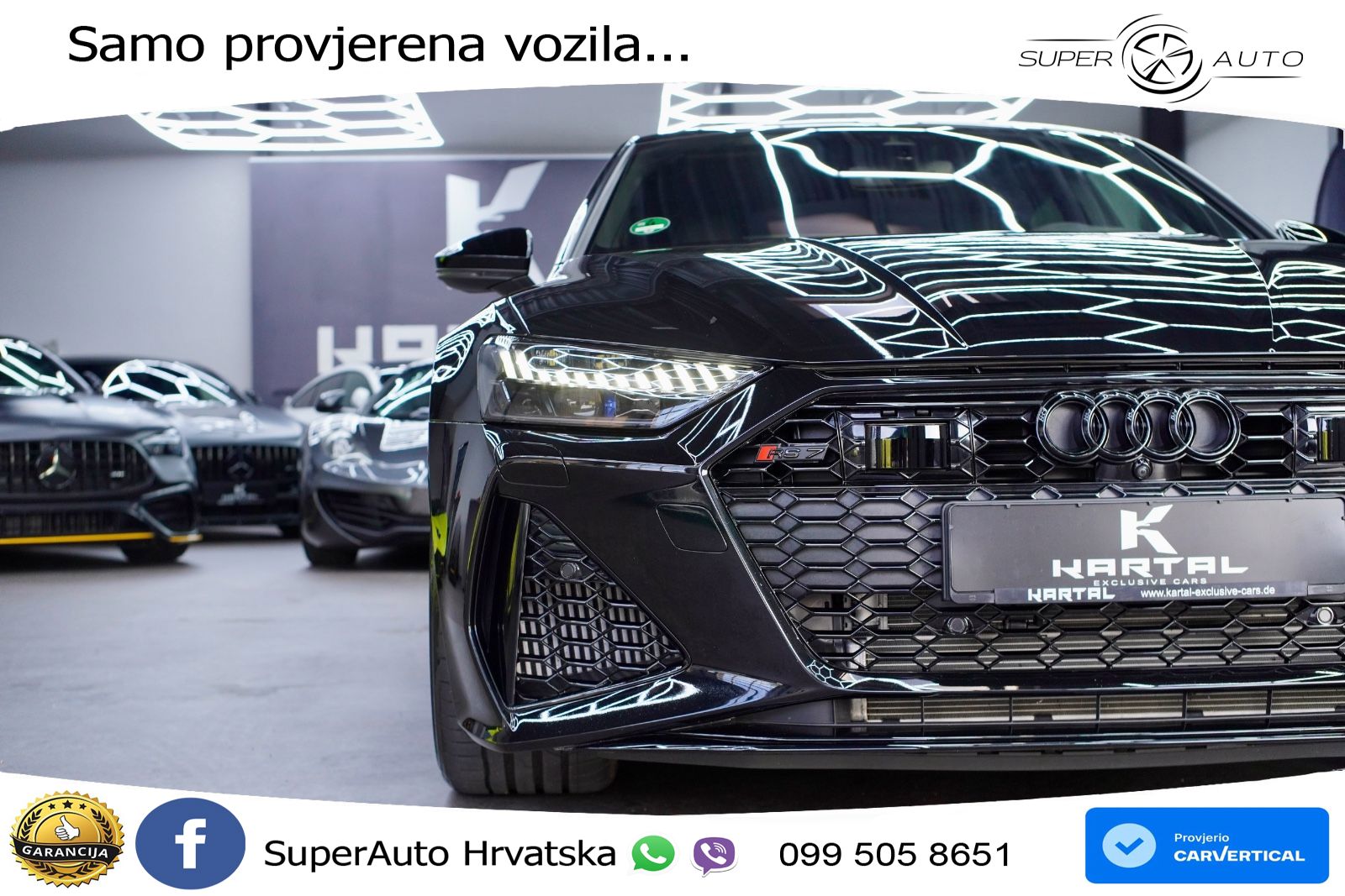 Audi RS7 4.0 TFSI V8 (600 KS) quattro tiptronic LED+GR SJED+ACC