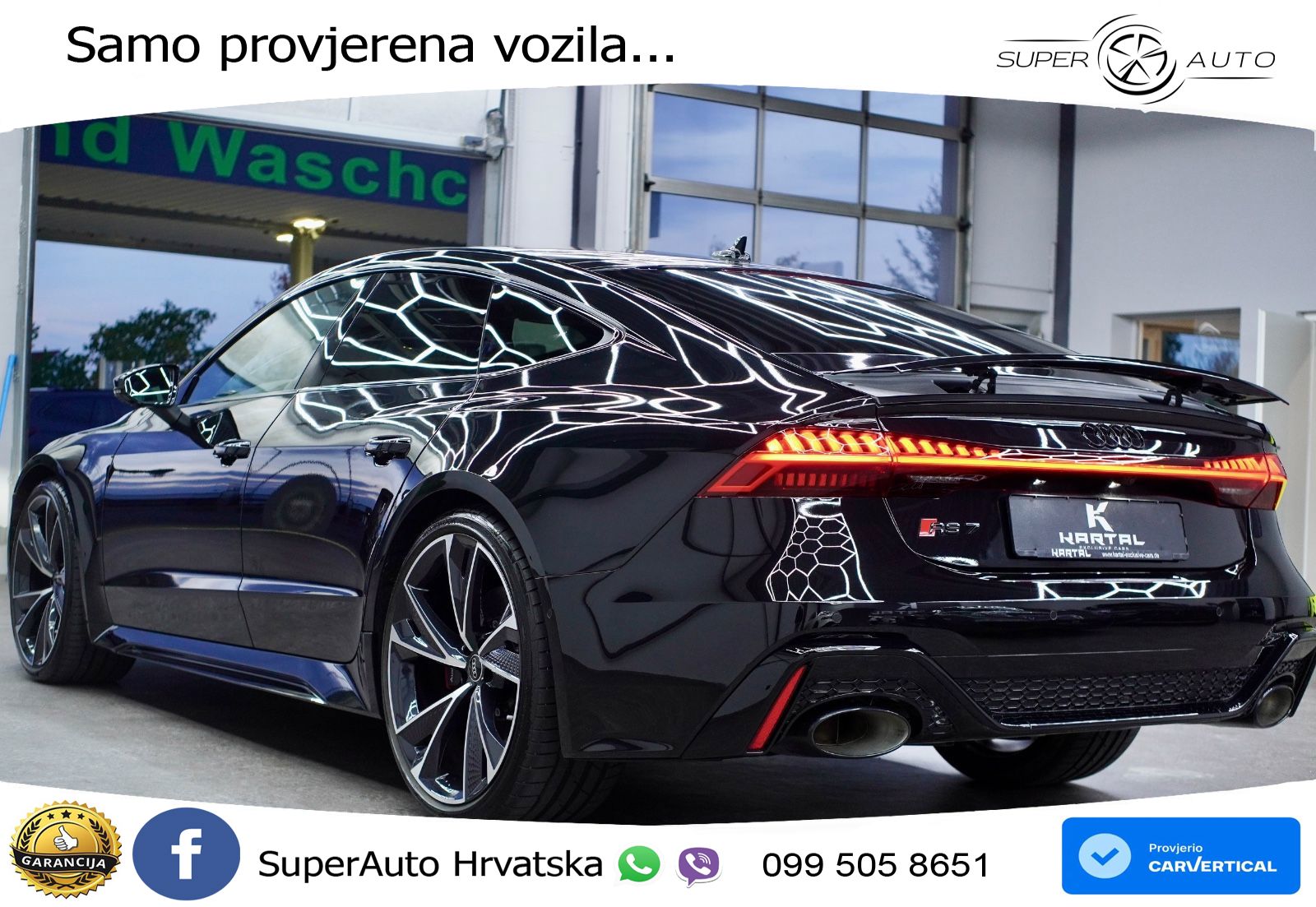 Audi RS7 4.0 TFSI V8 (600 KS) quattro tiptronic LED+GR SJED+ACC