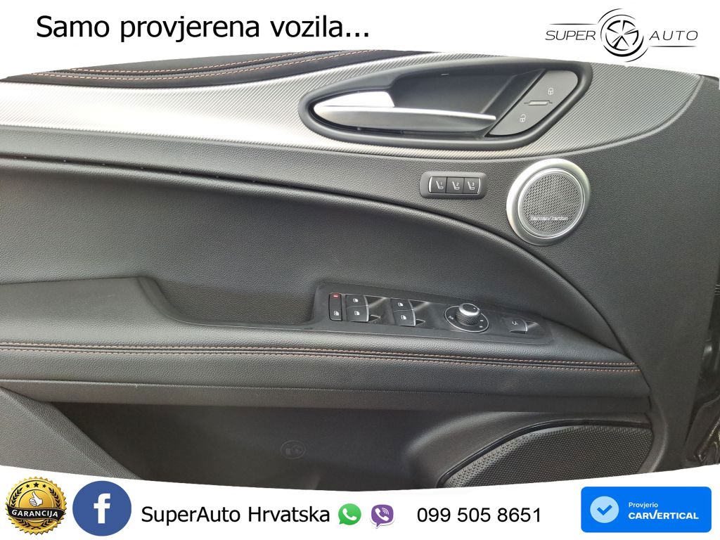 Alfa Romeo Stelvio 2.2 MultiJet II (210 KS) Q4 Automatic LED+GR SJED+ACC