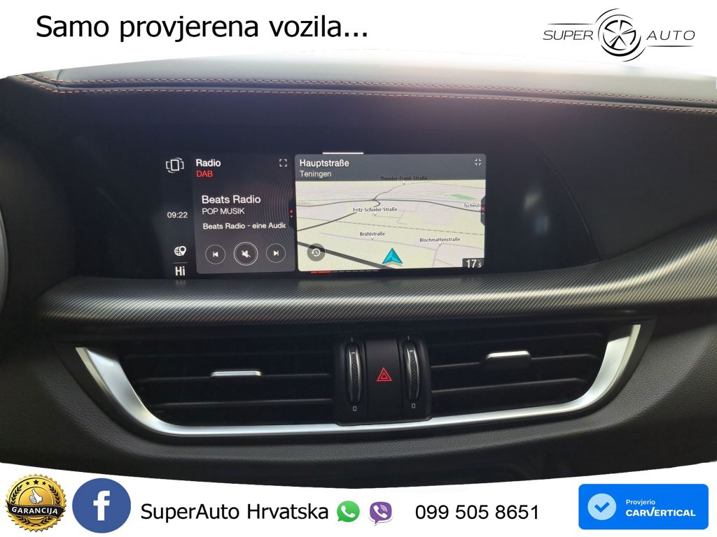 Alfa Romeo Stelvio 2.2 MultiJet II (210 KS) Q4 Automatic LED+GR SJED+ACC