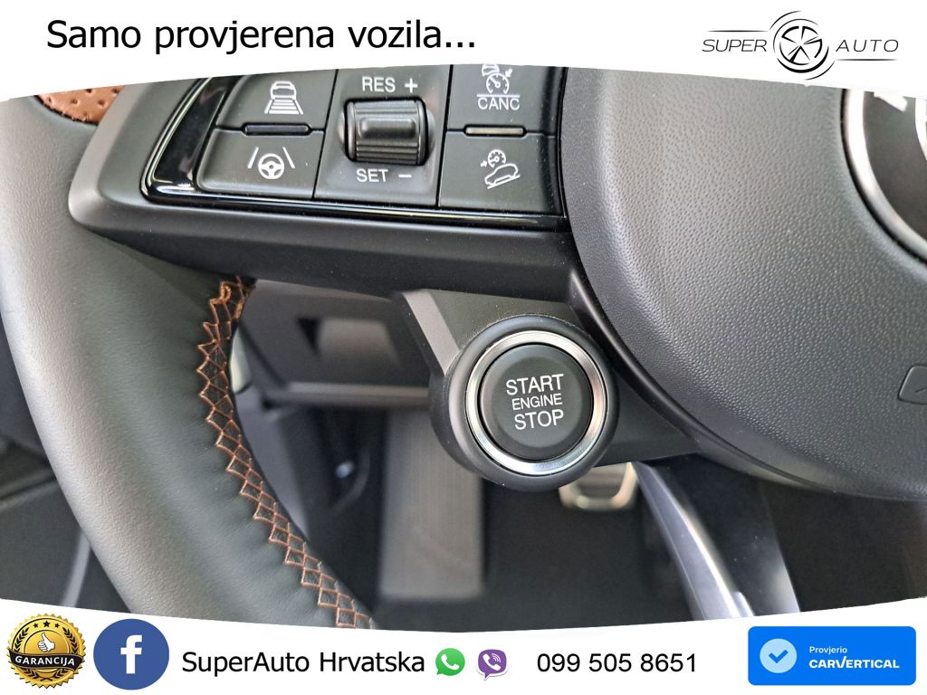 Alfa Romeo Stelvio 2.2 MultiJet II (210 KS) Q4 Automatic LED+GR SJED+ACC