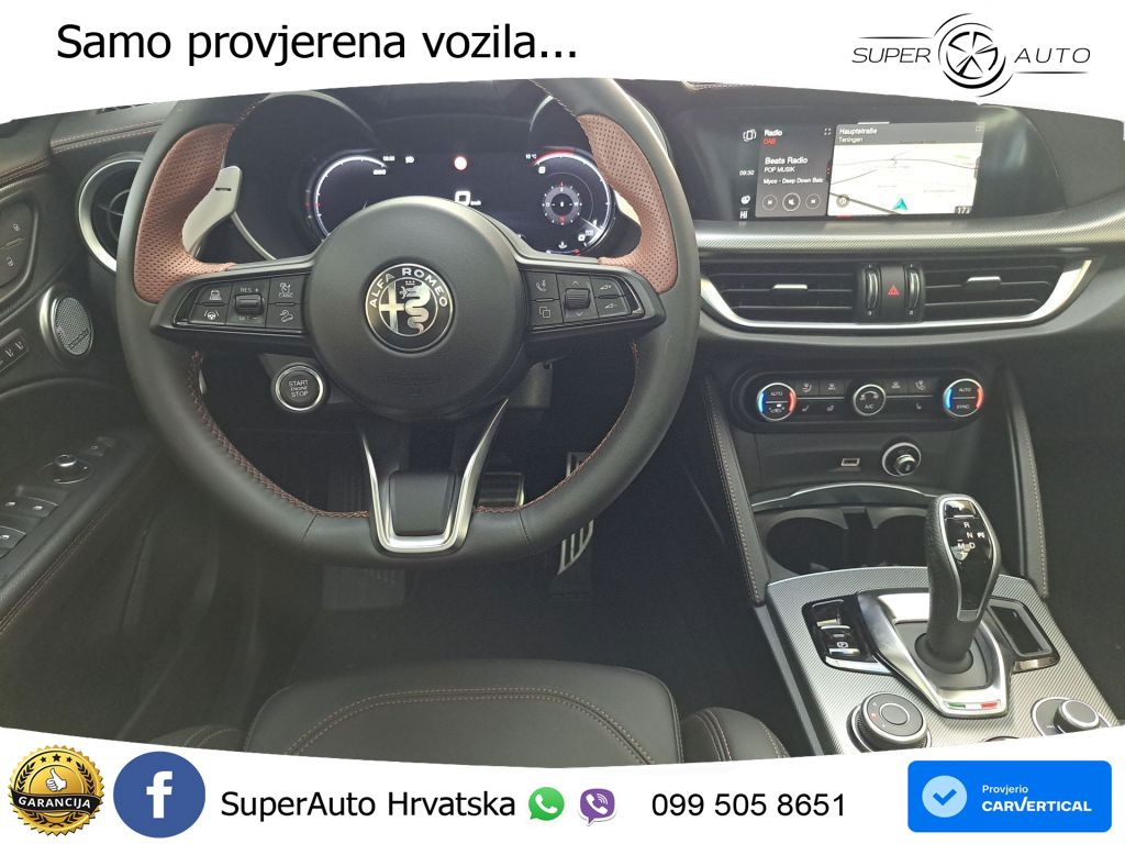 Alfa Romeo Stelvio 2.2 MultiJet II (210 KS) Q4 Automatic LED+GR SJED+ACC