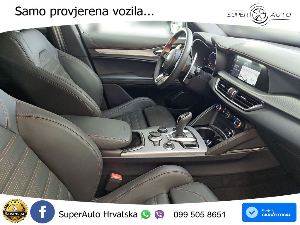 Alfa Romeo Stelvio 2.2 MultiJet II (210 KS) Q4 Automatic LED+GR SJED+ACC