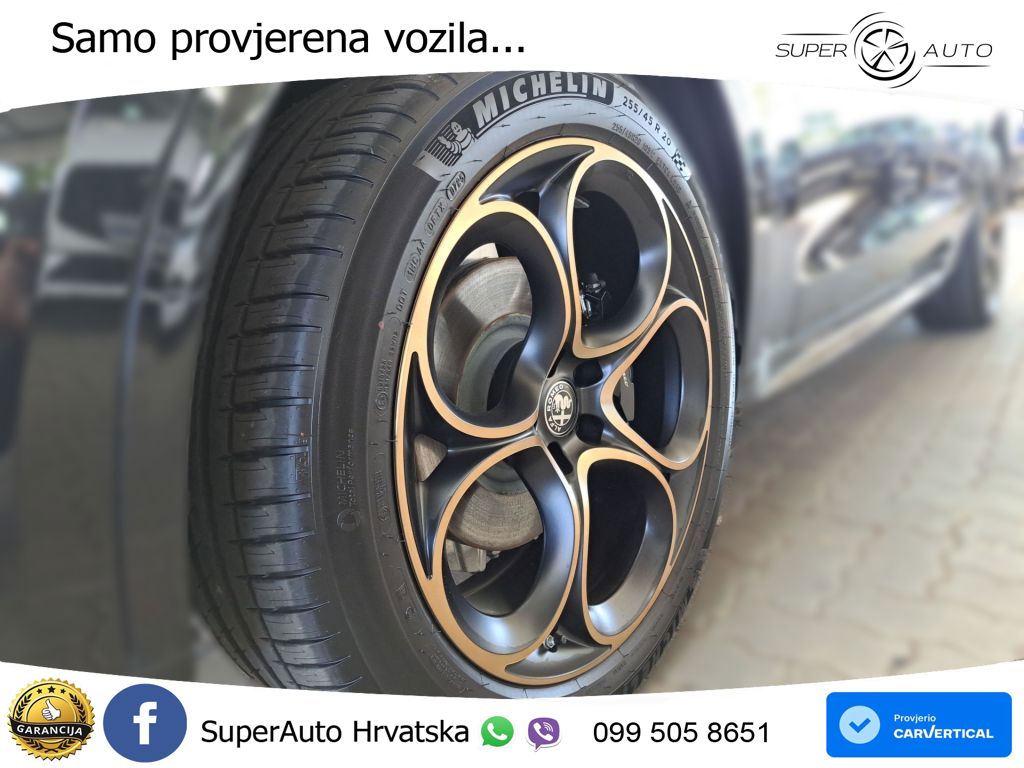 Alfa Romeo Stelvio 2.2 MultiJet II (210 KS) Q4 Automatic LED+GR SJED+ACC