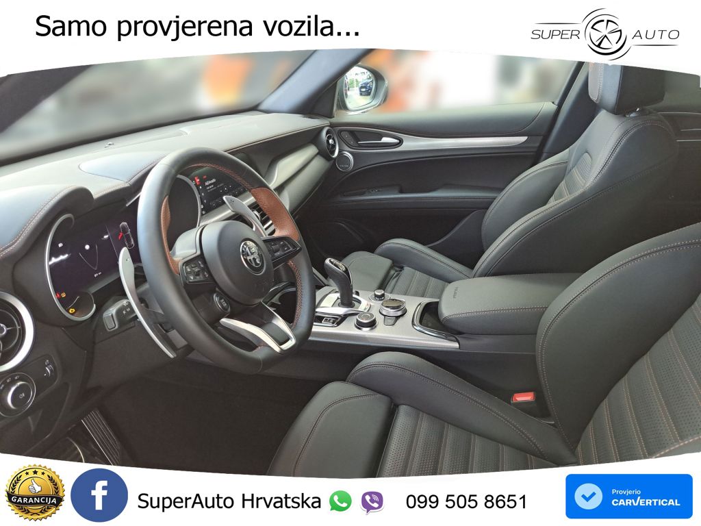 Alfa Romeo Stelvio 2.2 MultiJet II (210 KS) Q4 Automatic LED+GR SJED+ACC