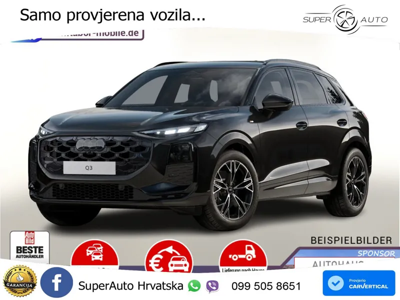 Audi Q3 2.0 TDI (150 KS) S tronic LED+GR SJED+ACC