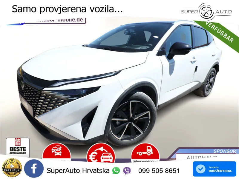 Nissan Qashqai 1.3 DIG-T (158 KS) Xtronic Tekna LED+GR SJED+ACC