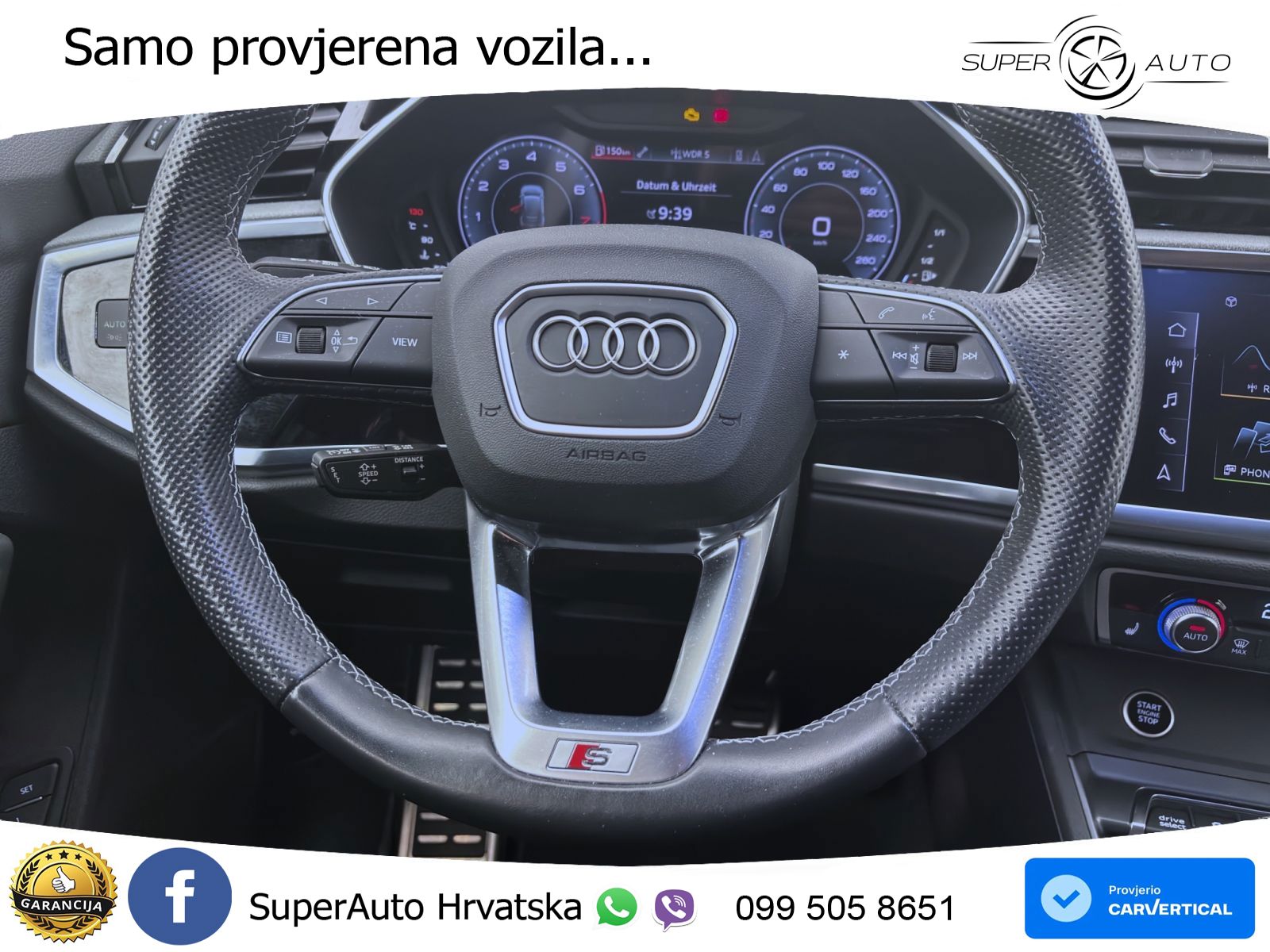 Audi Q3 II Sportback 40 TFSI (190 KS) quattro S tronic S line MATRIX+GR SJED+KAM