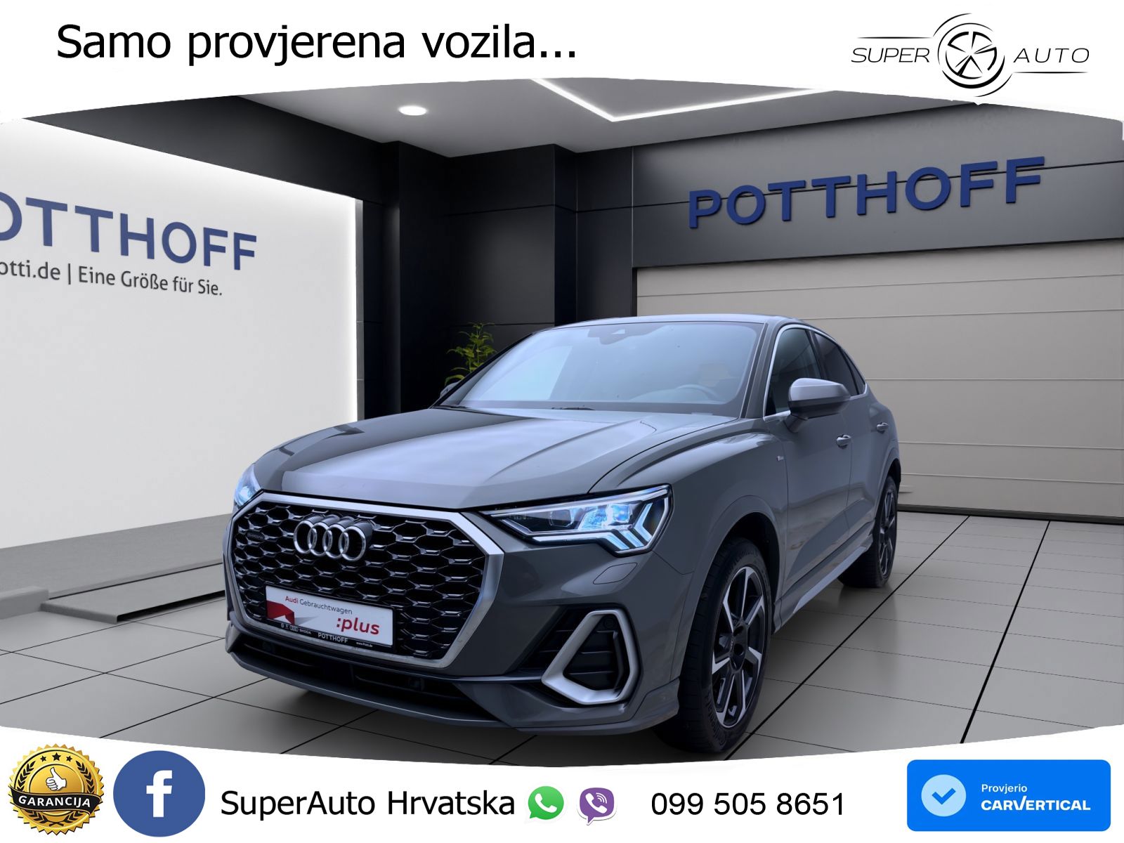 Audi Q3 II Sportback 40 TFSI (190 KS) quattro S tronic S line MATRIX+GR SJED+KAM