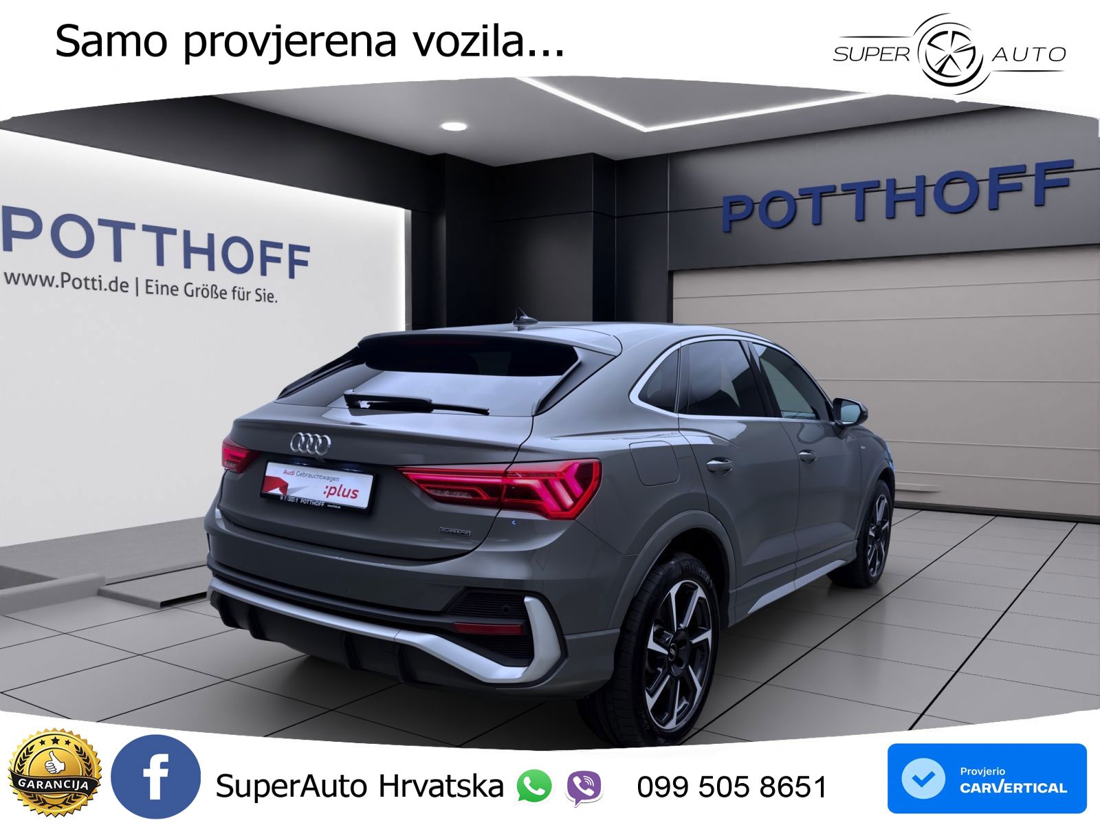 Audi Q3 II Sportback 40 TFSI (190 KS) quattro S tronic S line MATRIX+GR SJED+KAM