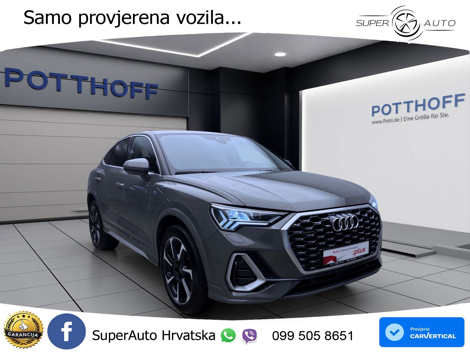Audi Q3 II Sportback 40 TFSI (190 KS) quattro S tronic S line MATRIX+GR SJED+KAM
