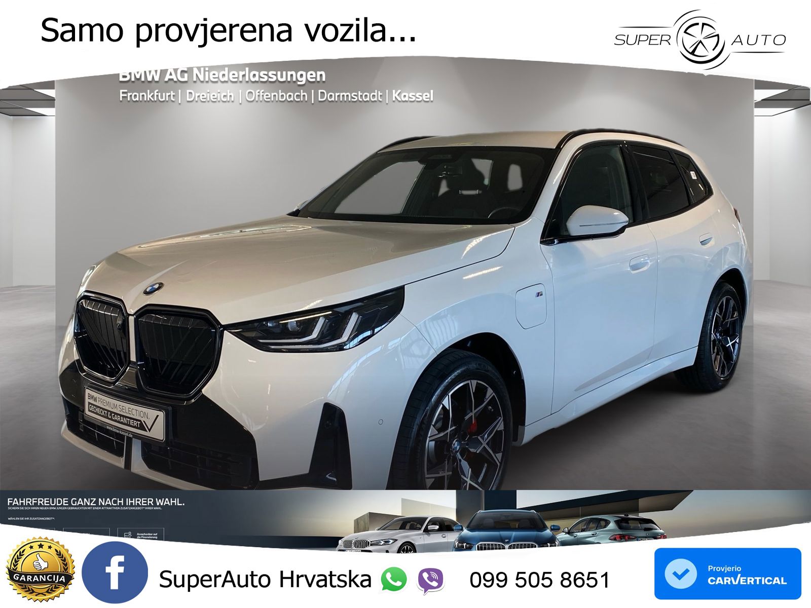 BMW X3 30e xDrive Steptronic M Sport LED+GR SJED+ACC