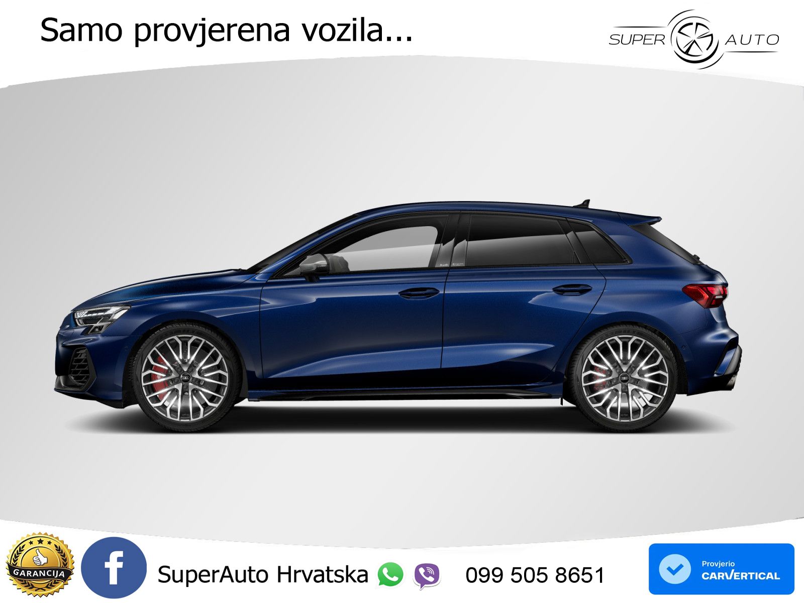 Audi S3 2.0 TFSI (333 KS) quattro S tronic LED+GR SJED+ACC