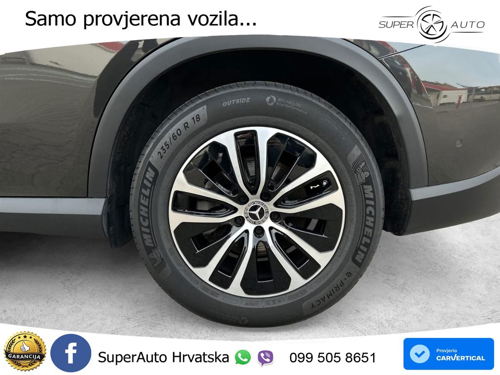 Mercedes GLC 220d (197 KS) 4MATIC 9G-TRONIC ZRAČNI+ACC+GR SJED+360