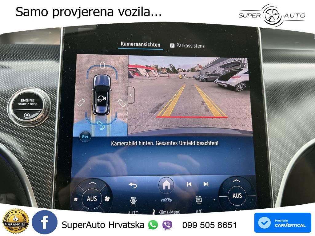 Mercedes GLC 220d (197 KS) 4MATIC 9G-TRONIC ZRAČNI+ACC+GR SJED+360