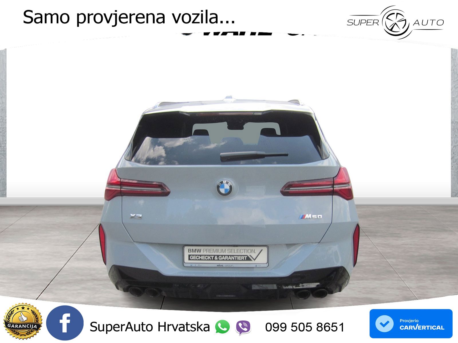 BMW X3 M50 xDrive Steptronic M Sport ACC+GR SJED+360+PANO