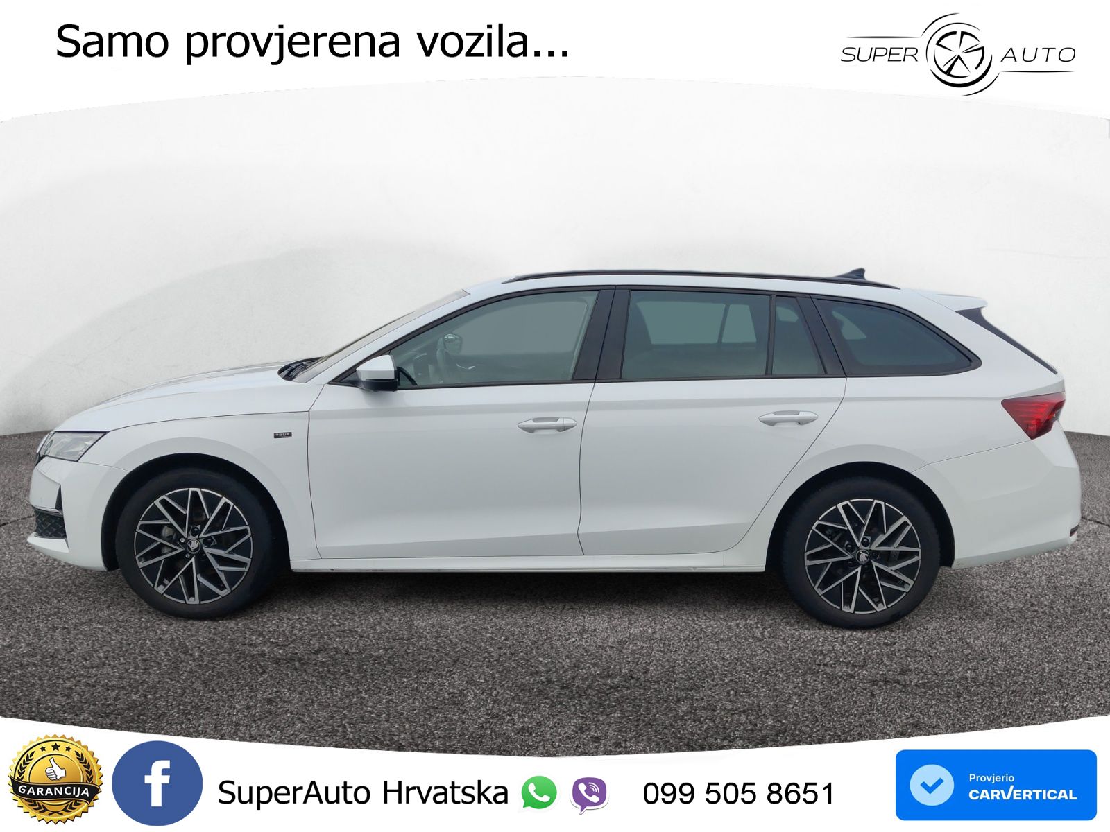 Škoda Octavia Combi 2.0 TDI (150 KS) DSG LED+GR SJED+ACC