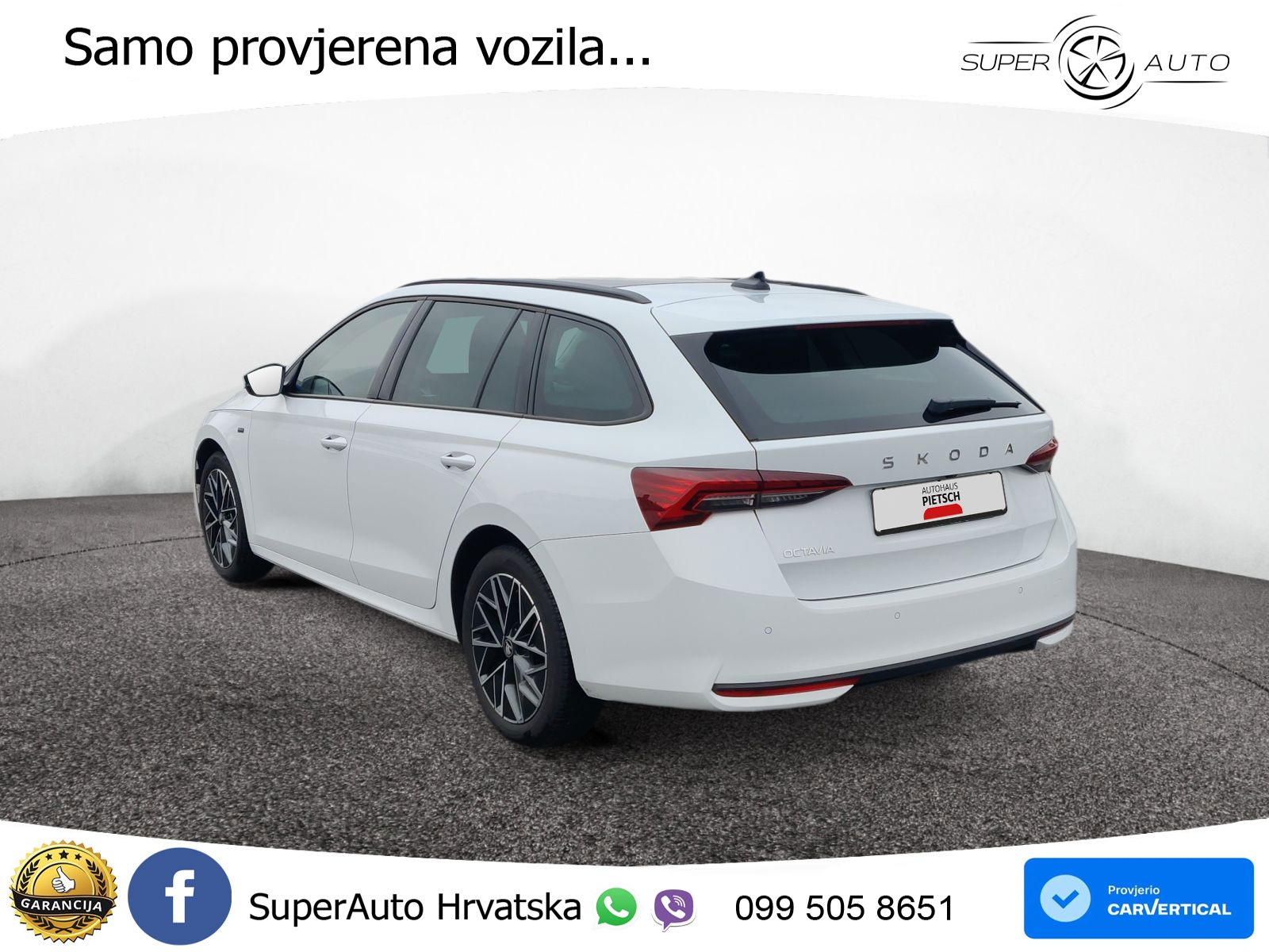 Škoda Octavia Combi 2.0 TDI (150 KS) DSG LED+GR SJED+ACC