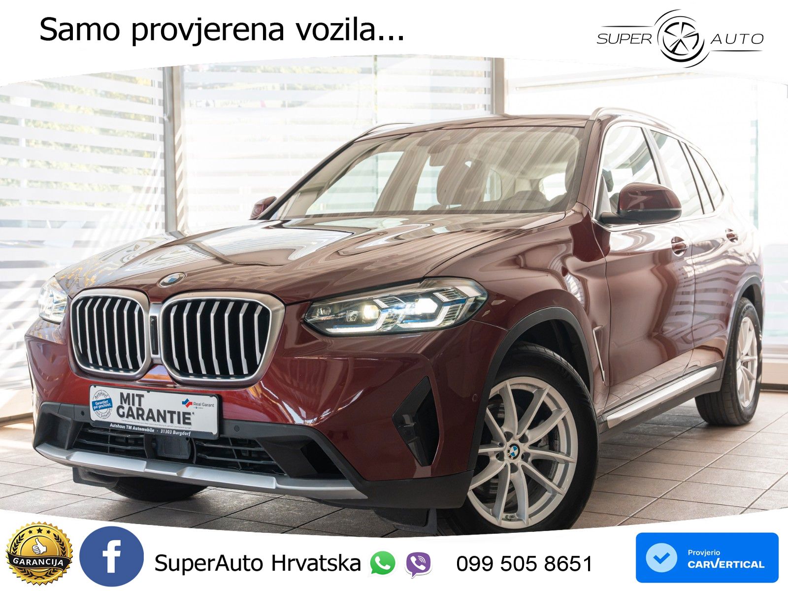 BMW X3 20i sDrive Steptronic LED+GR SJED+ACC