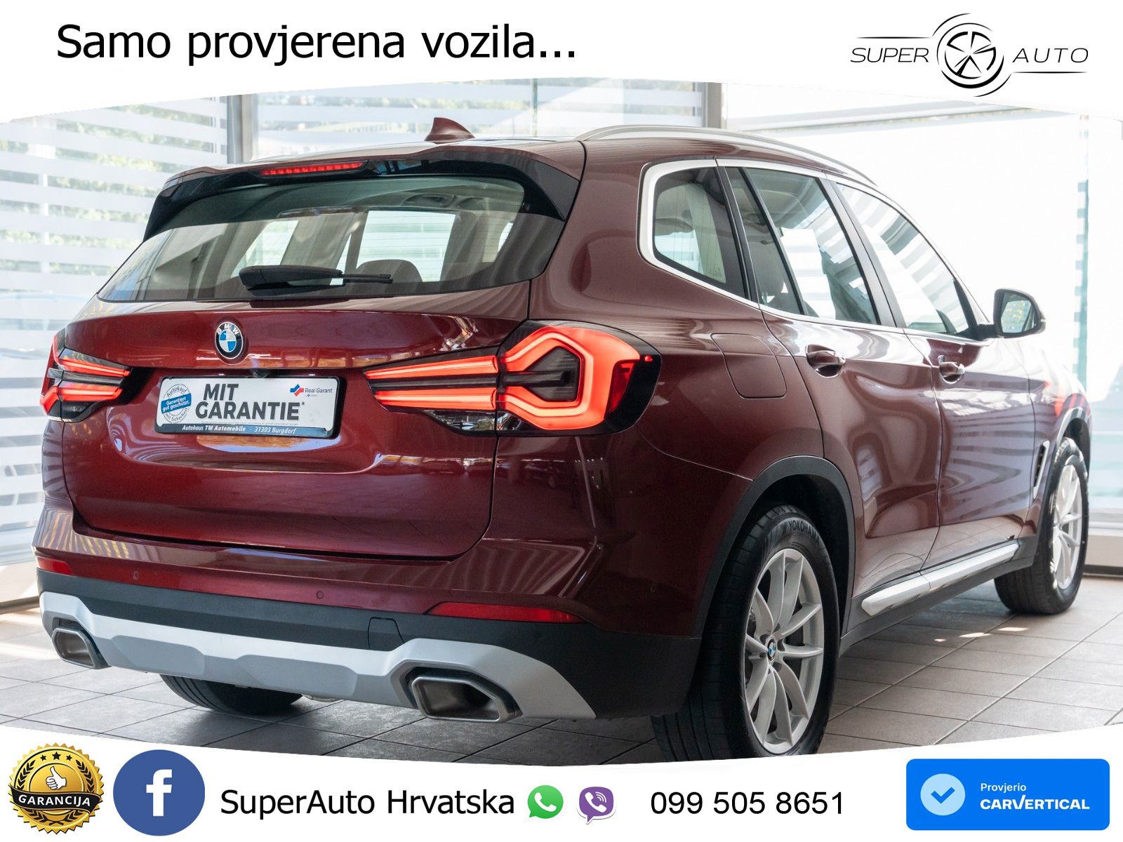 BMW X3 20i sDrive Steptronic LED+GR SJED+ACC