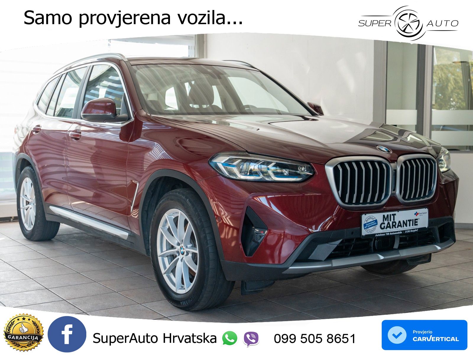 BMW X3 20i sDrive Steptronic LED+GR SJED+ACC
