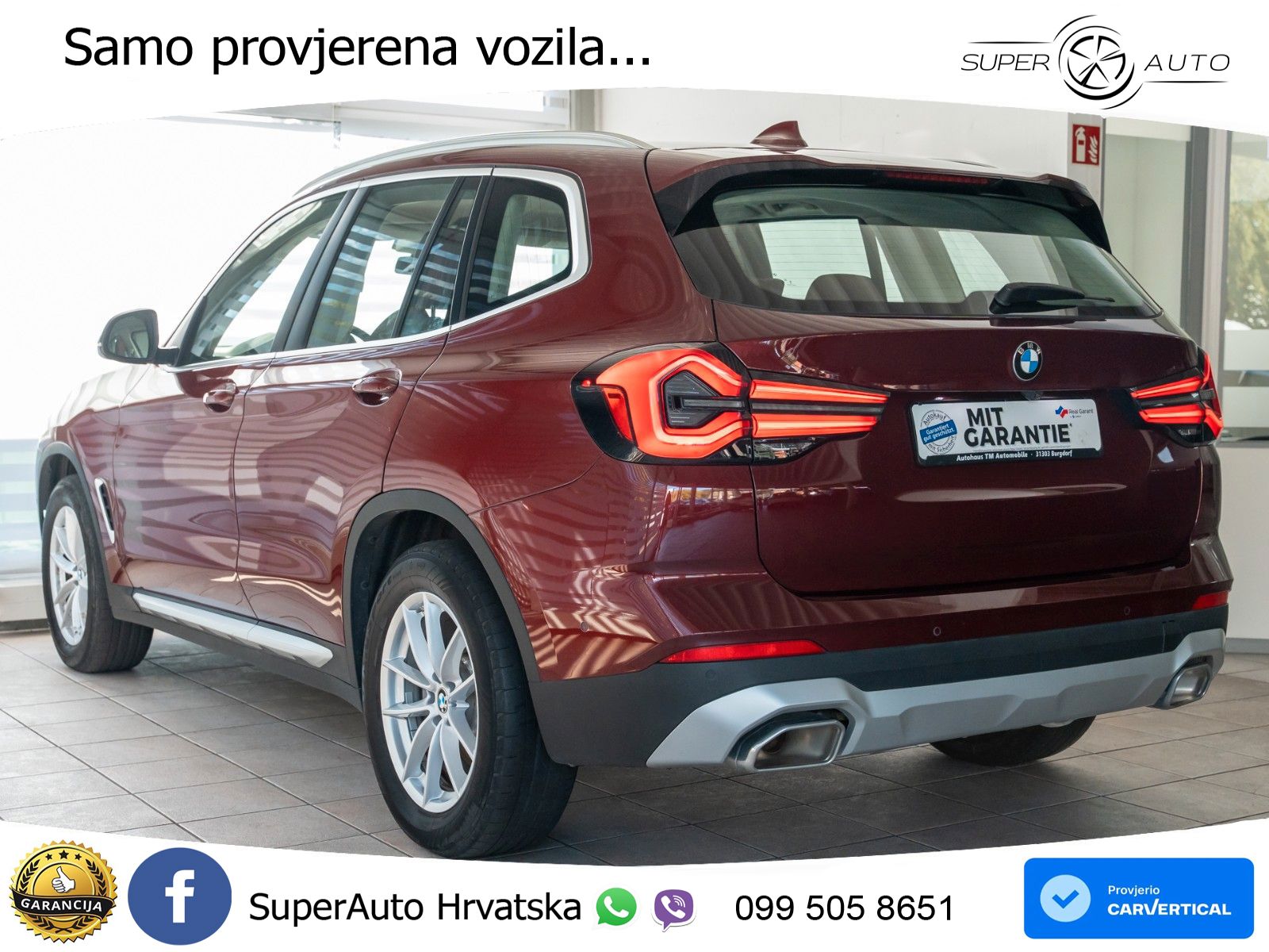 BMW X3 20i sDrive Steptronic LED+GR SJED+ACC