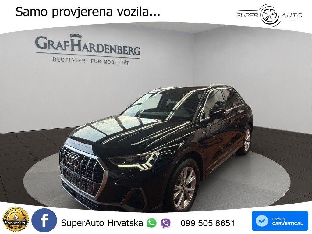 Audi Q3 35 TFSI (150 KS) S tronic S line LED+GR SJED+ACC