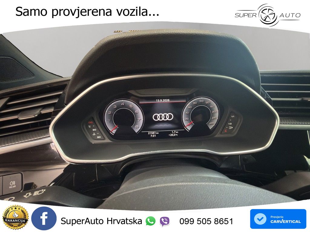 Audi Q3 35 TFSI (150 KS) S tronic S line LED+GR SJED+ACC