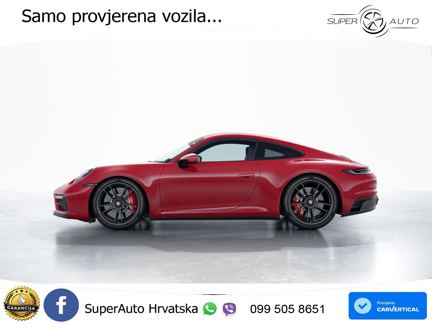 Porsche 911 Carrera 4 GTS 3.0 (480 KS) PDK LED+GR SJED+ACC