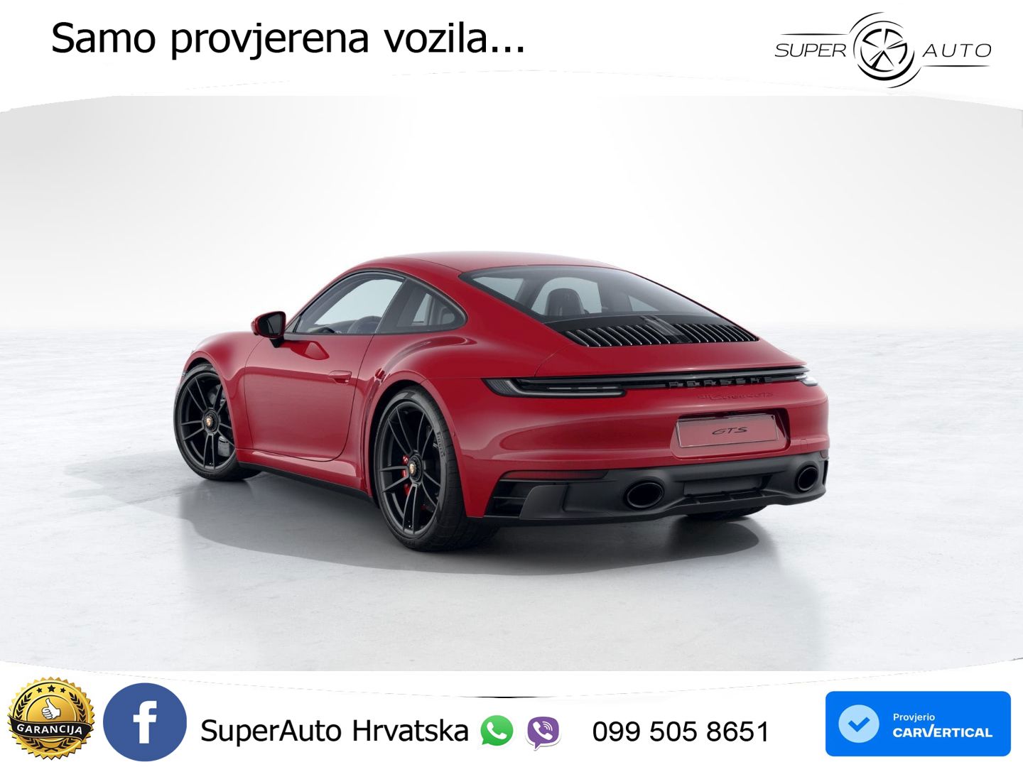Porsche 911 Carrera 4 GTS 3.0 (480 KS) PDK LED+GR SJED+ACC
