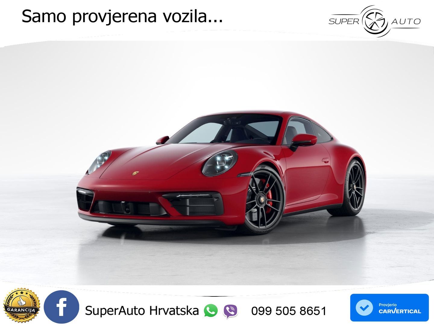Porsche 911 Carrera 4 GTS 3.0 (480 KS) PDK LED+GR SJED+ACC