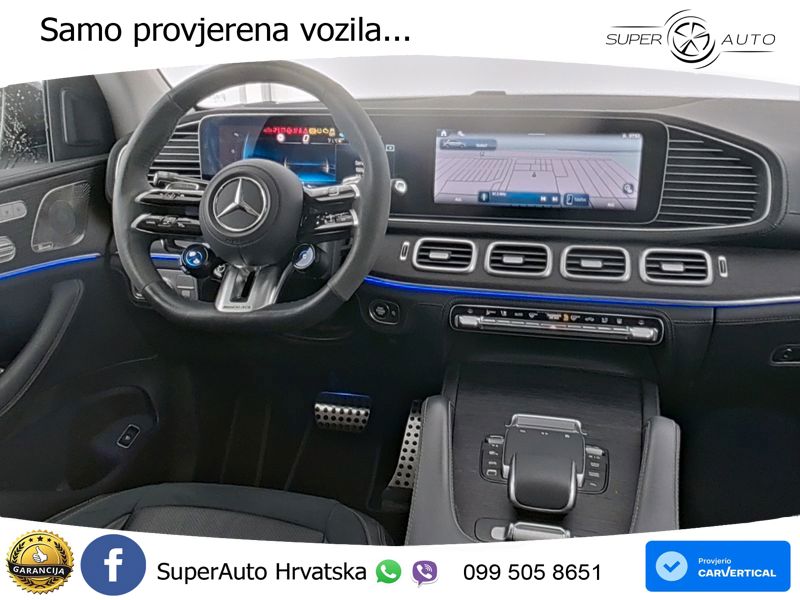Mercedes AMG GLE 53 (435 KS) EQ Boost 4MATIC+ AMG SPEEDSHIFT TCT 9G ACC+HEAD+4xGR SJED+360+PANO