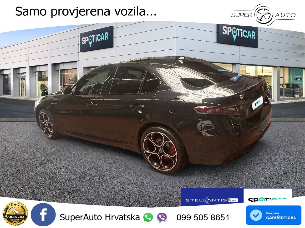 Alfa Romeo Giulia 2.0 Turbo (280 KS) AWD Automatic LED+GR SJED+ACC
