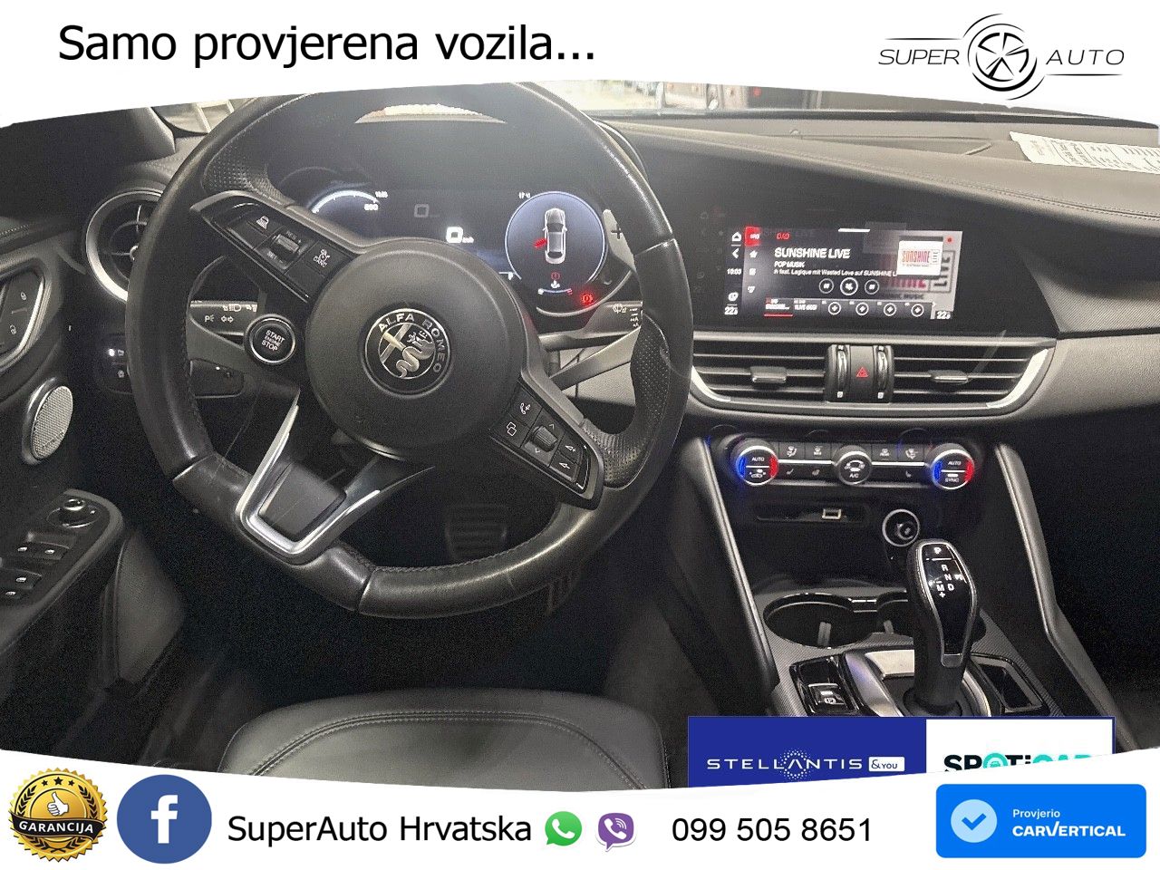Alfa Romeo Giulia 2.0 Turbo (280 KS) AWD Automatic LED+GR SJED+ACC