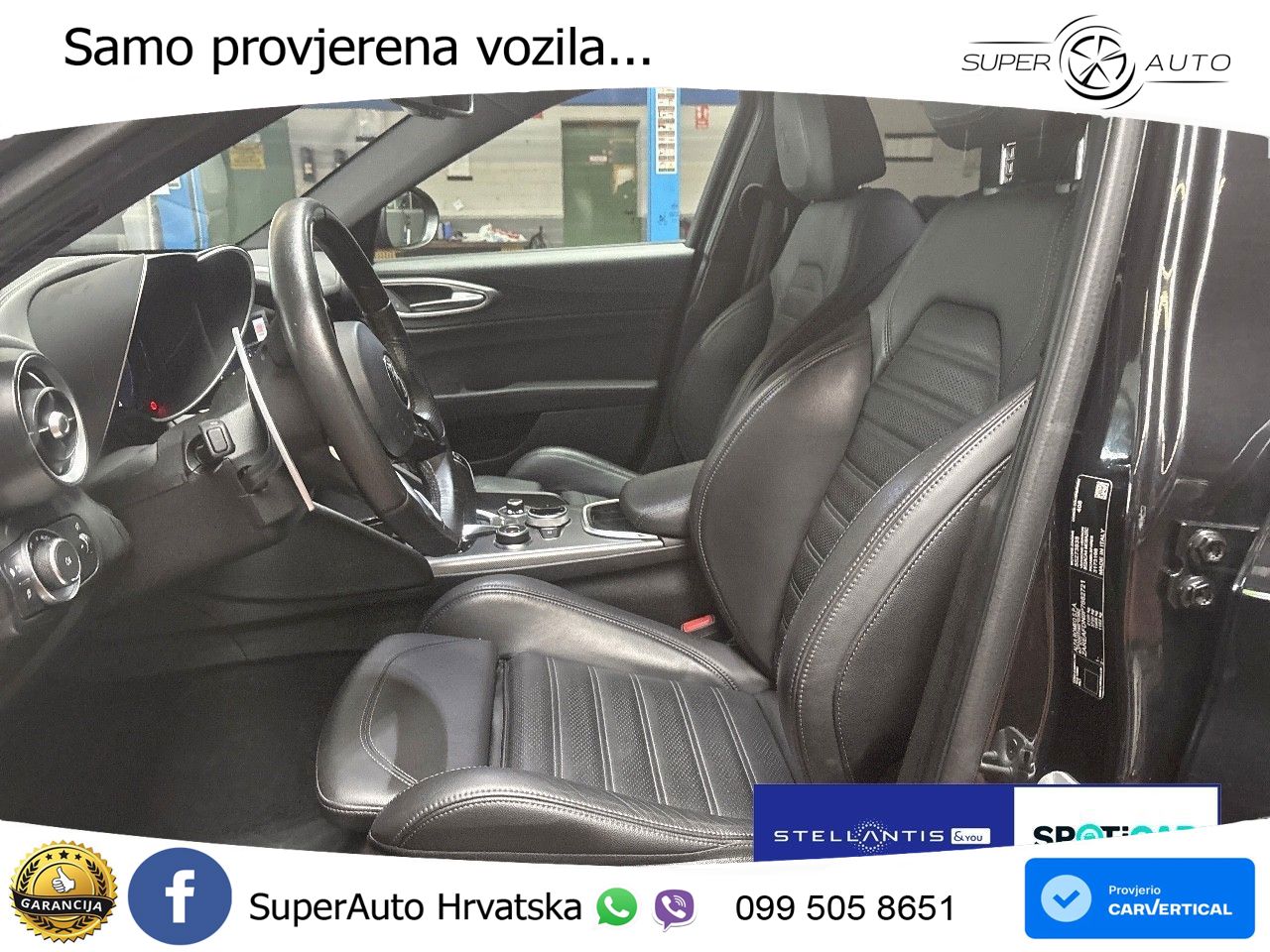 Alfa Romeo Giulia 2.0 Turbo (280 KS) AWD Automatic LED+GR SJED+ACC