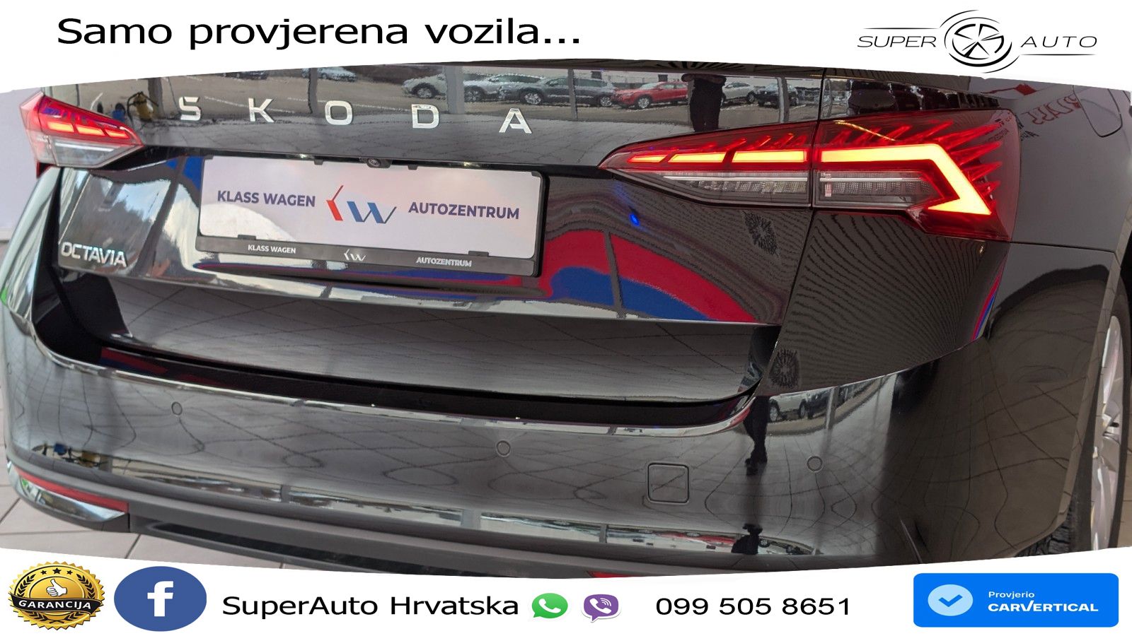 Škoda Octavia Combi 1.5 TSI (150 KS) DSG Selection LED+GR SJED+ACC