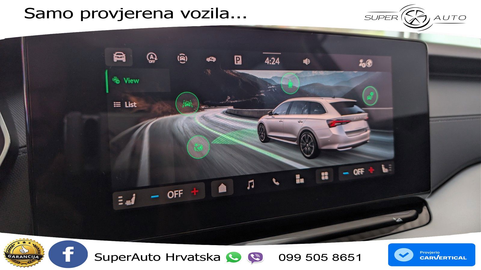 Škoda Octavia Combi 1.5 TSI (150 KS) DSG Selection LED+GR SJED+ACC