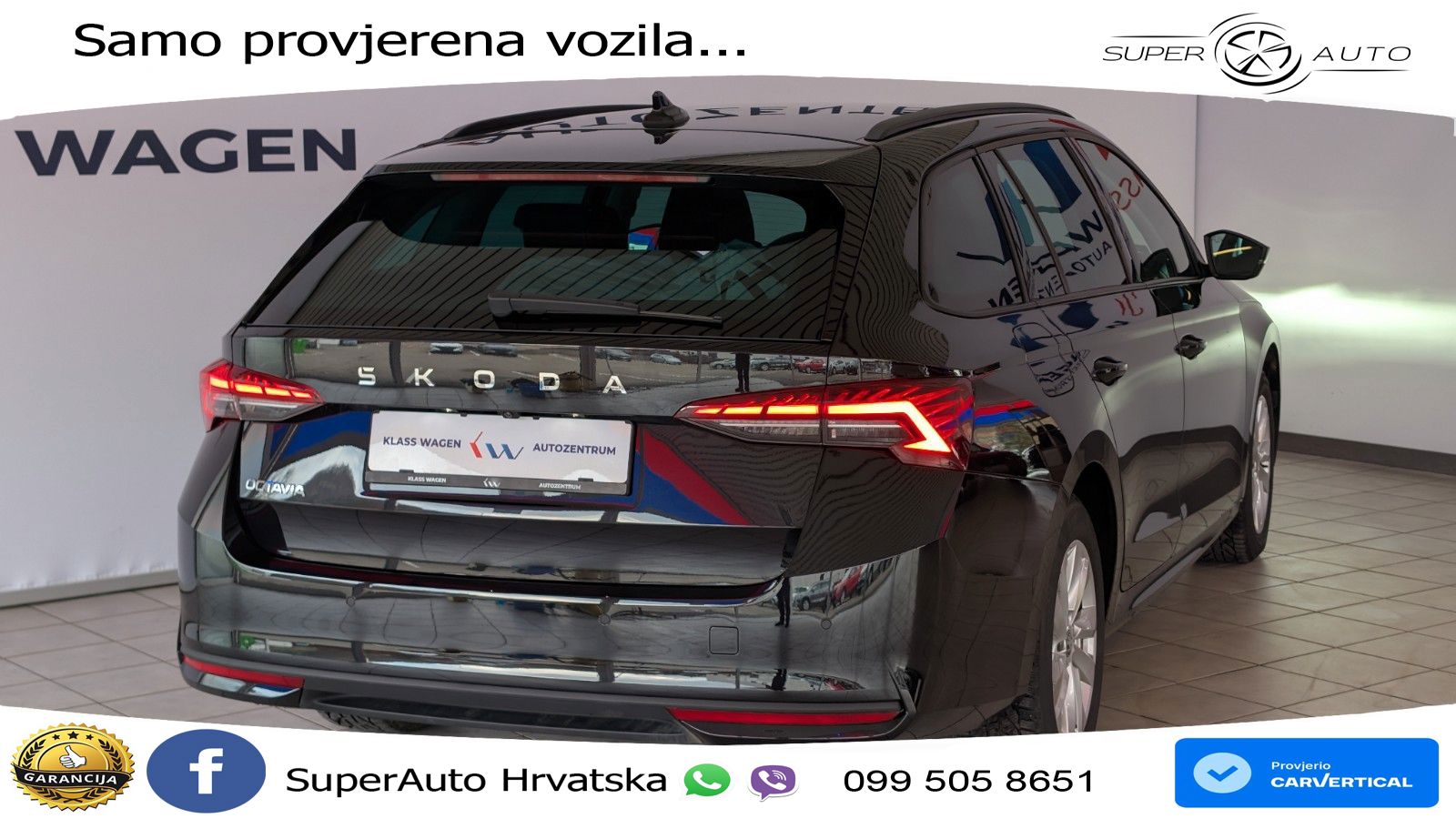 Škoda Octavia Combi 1.5 TSI (150 KS) DSG Selection LED+GR SJED+ACC