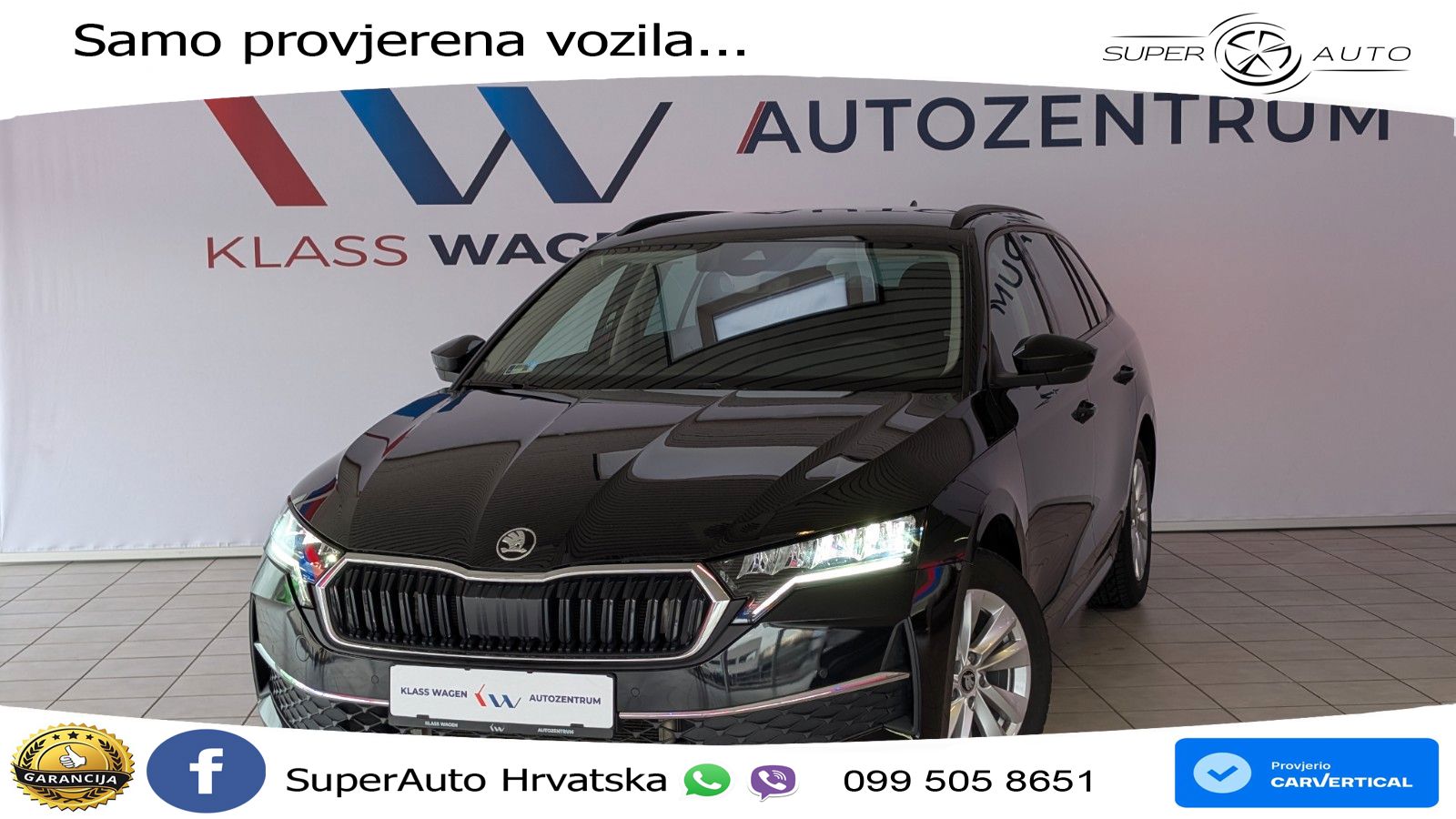Škoda Octavia Combi 1.5 TSI (150 KS) DSG Selection LED+GR SJED+ACC
